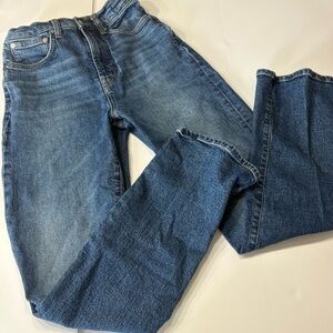 Madewell Classic Indigo Straight Jeans